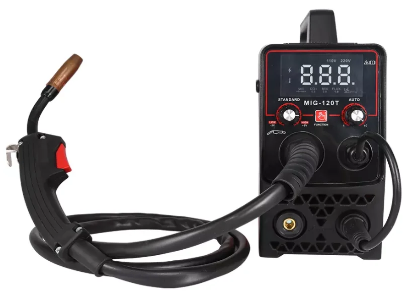 EDON MIG-120T MIG-215 digital gasless flux core 1KG 5kg wire small model welding machine welder