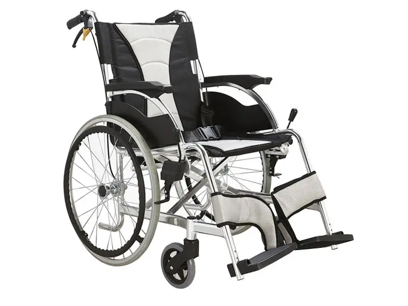 folding back chair soft cushion Aluminum wheelchair price list