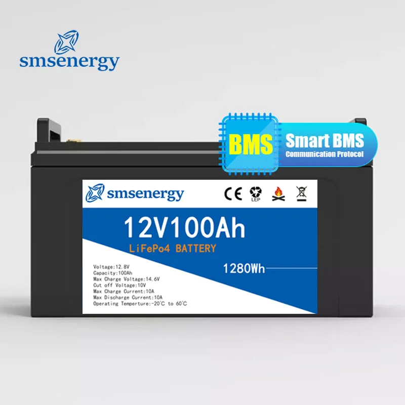 Аккумуляторы класса А с BMS lifepo4 батарея 12 В 38Ah 50Ah 72Ah 100AH 120Ah 150Ah 200Ah литий-ионные аккумуляторы