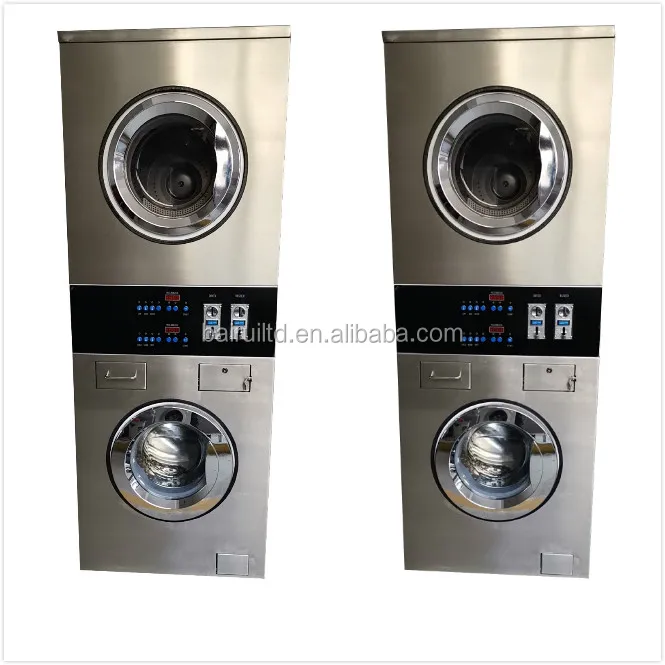 10 kg Front Loading Wash Machine with inverter clothes spin dryer Touch panel used washing