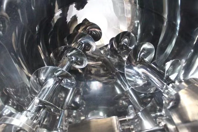 JOSTON Food Machine High Speed Stainless Steel Power Mixing Kettle Ss316l Cone Double Screw Mixer