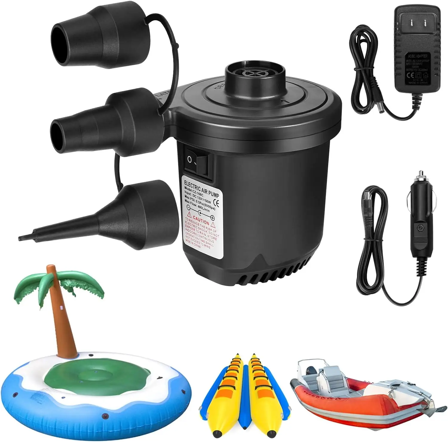 Hot Sale Rechargeable Air Mattress Inflatable Electric Pump Sports Cordless