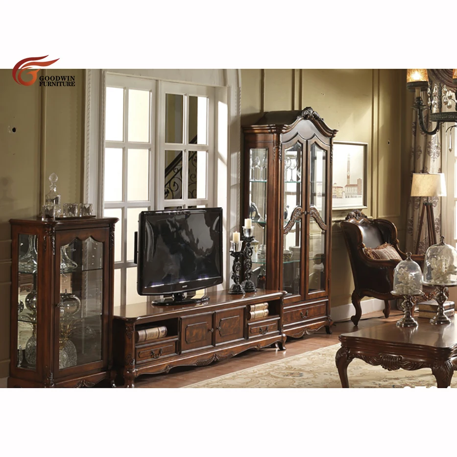 Деревянный шкаф для телевизора и Подъемный шкаф для телевизора GF105