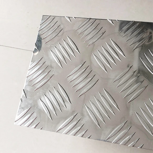 Mill Finish 3003 6061 Aluminum Diamond Tread Plate Embossed Aluminum Checkered Plate Aluminium Sheet