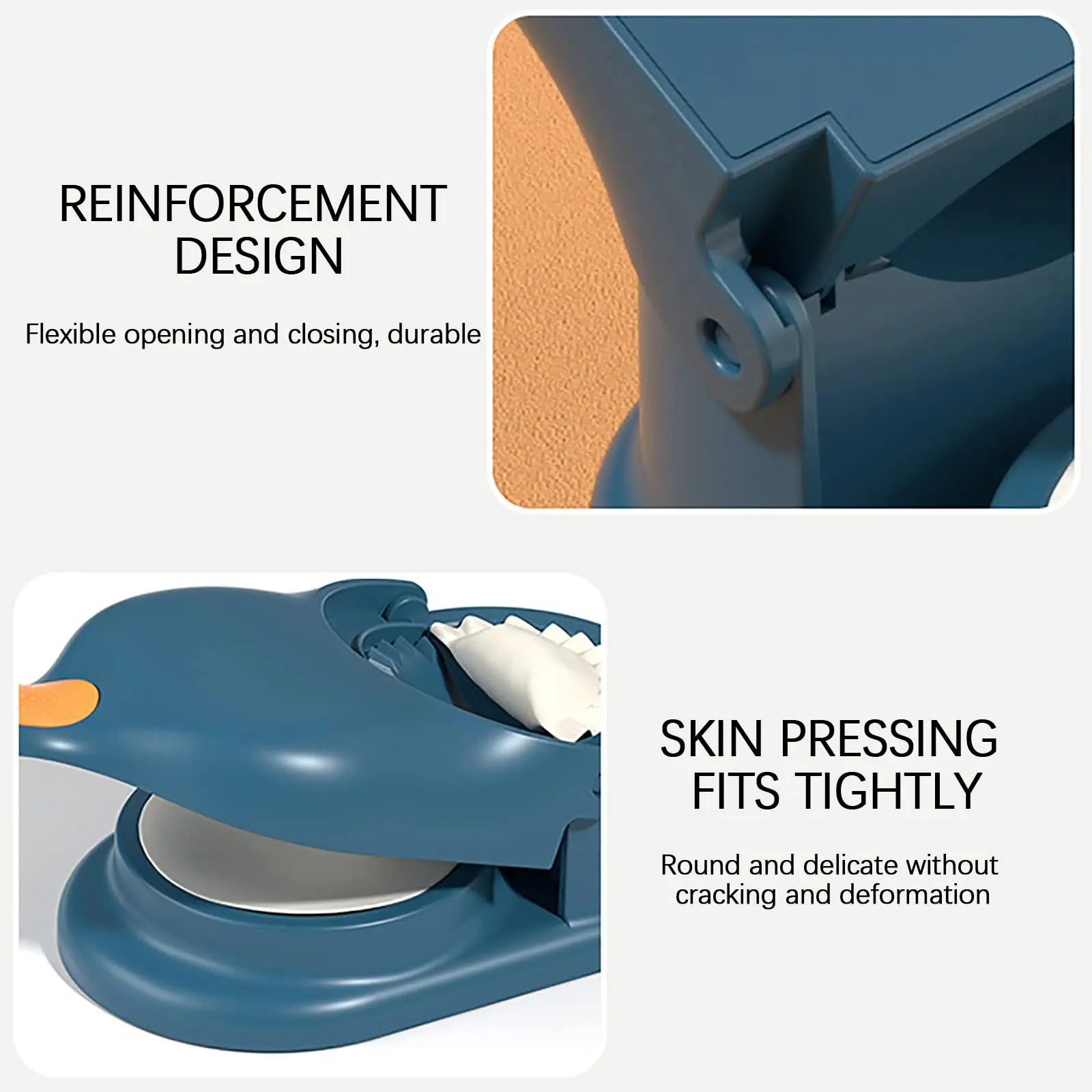 Kitchen Dumpling Press Molds Baking Pastry Manual Artifact Kitchen Accessories 2 In 1 Dumpling Maker