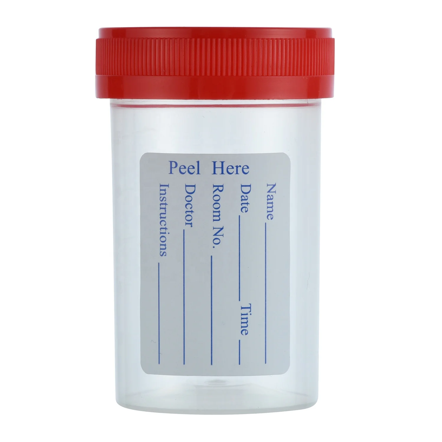 Plastic Disposable Medical Sterile Sample Specimen Collection  Urine Container  60ml 120ml