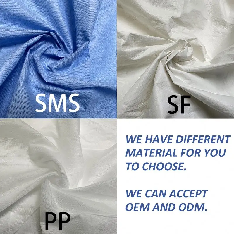 Safety Coverall With Logo Work Wear Safety Wear Disposable Suit