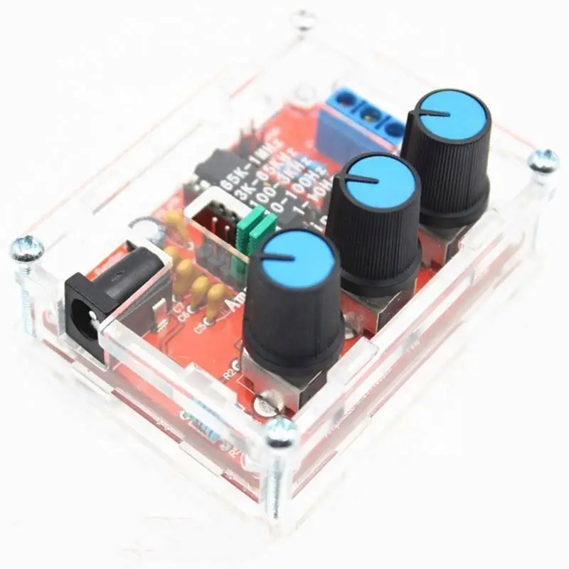XR2206 функциональный генератор сигналов DIY Kit синусоидальный треугольник квадратный выход 1 Гц-1