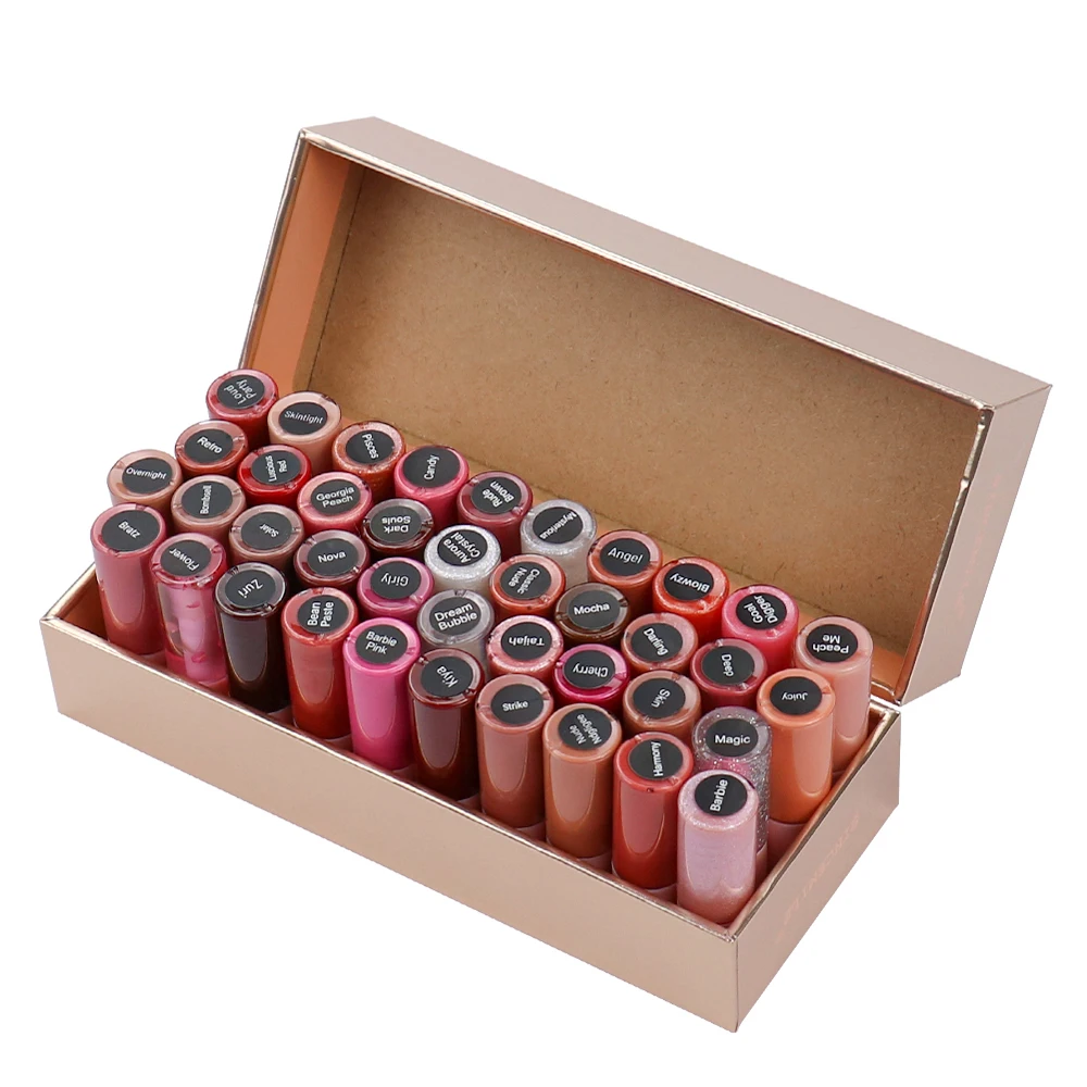 Custom lip gloss private label mini lipgloss set