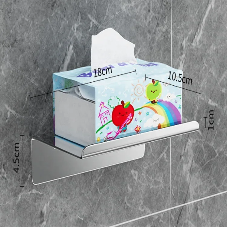 Factory Supply Brush Stainless Steel Toilet Paper Holder With Storage Shelf For Bathroom Hardware Toilet Paper Holder