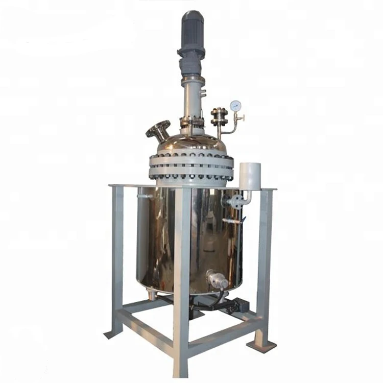 Borui 10l vertical stainless steel continuous stired autoclave reactor