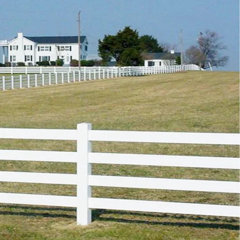 White Artificial Expandable Garden Outdoor Tape Yard Flexible Horse Farm Fence Panel Ranch Fencing