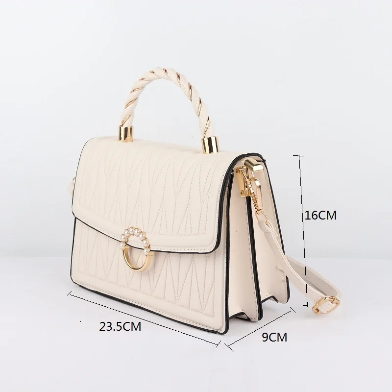 Wholesale fashion new hot sale pu leather ladies cross body purses and wallets sets girls sling bags women tote hand bags