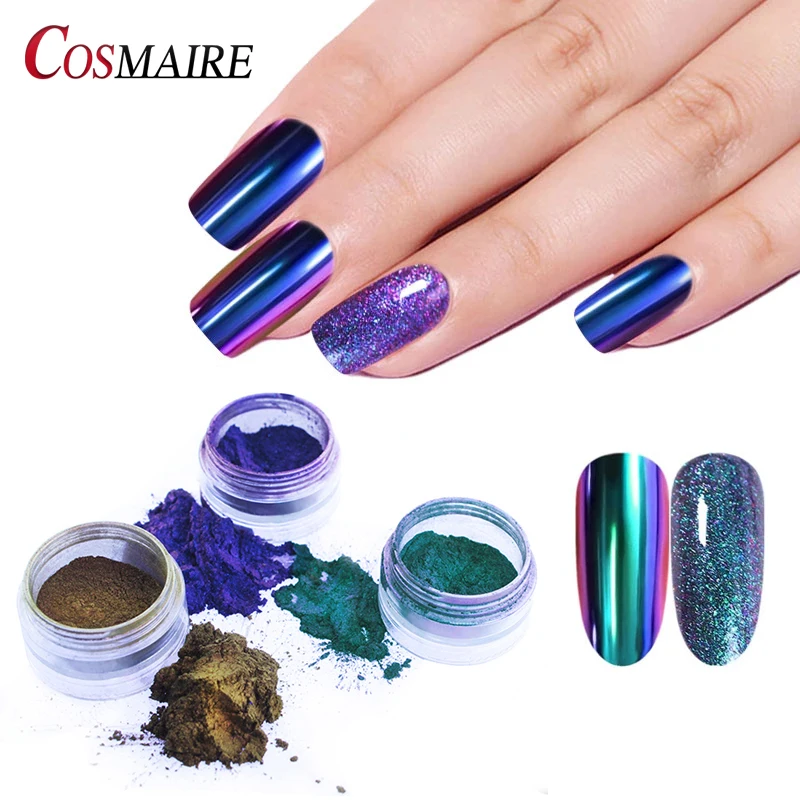 Super Hype Multi Chrome Mirror Effect Chameleon Pigment for Nails Car Paint Cosmetic