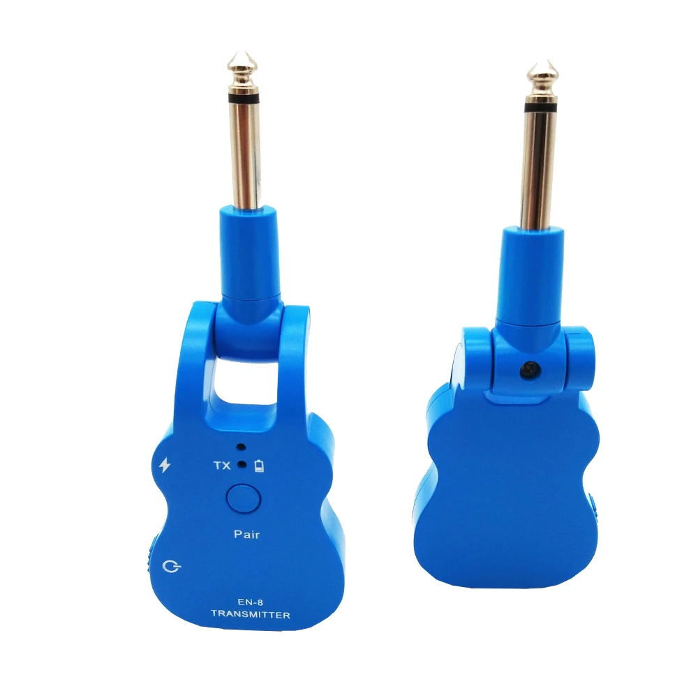 Wholesale Wireless Music Guitar Jack with USB Charging Cable Wireless Audio Transmitter And Receiver for Guitar Bass Amplifier