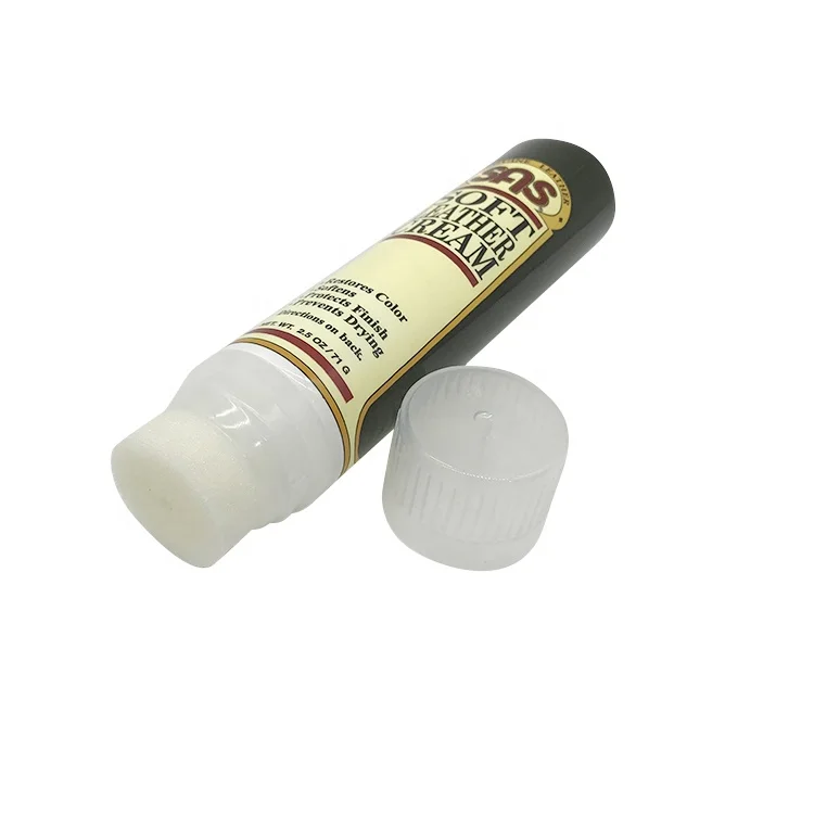 
Custom Round Empty Soft Tube Cosmetic Tube With Brush Sponge, Cosmetic Packaging Plastic Tube For Hand Cream And Foot Cream 