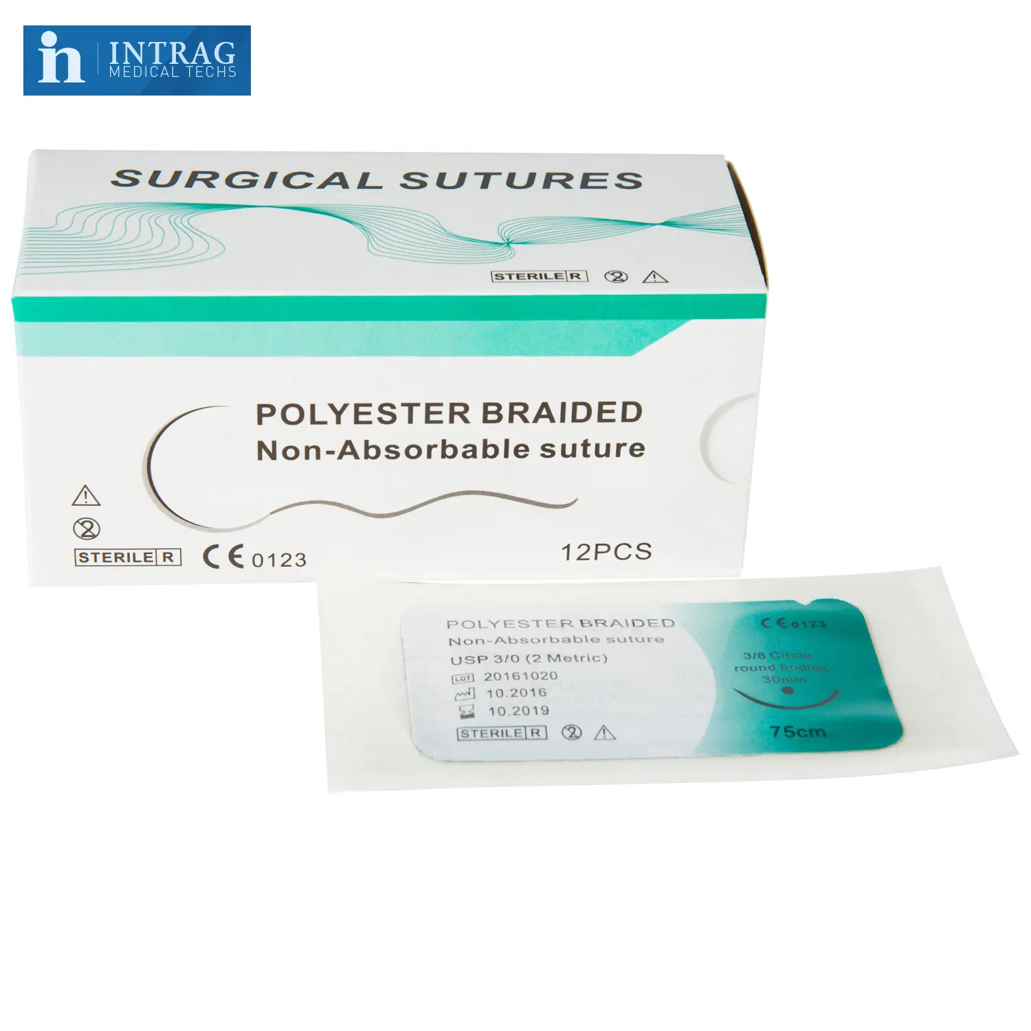 
Absorbable Suture Polyglactine Braided 