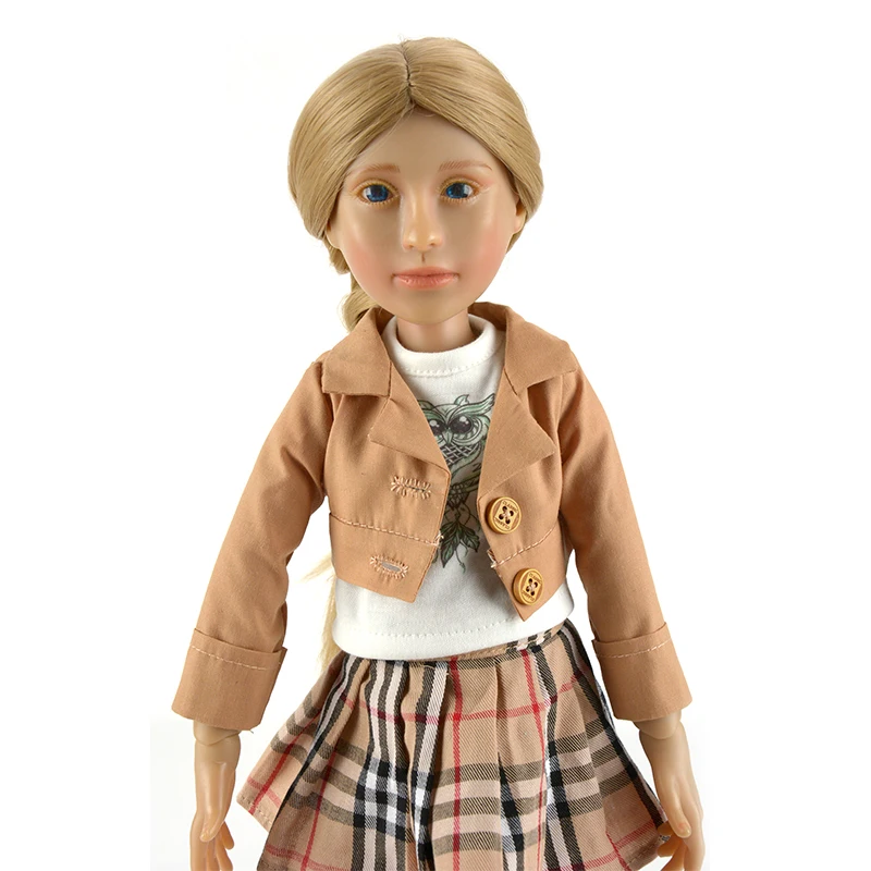 Everyest 18 inch full vinyl doll body 18' vinyl articulated body for bjd doll ball jointed dolls