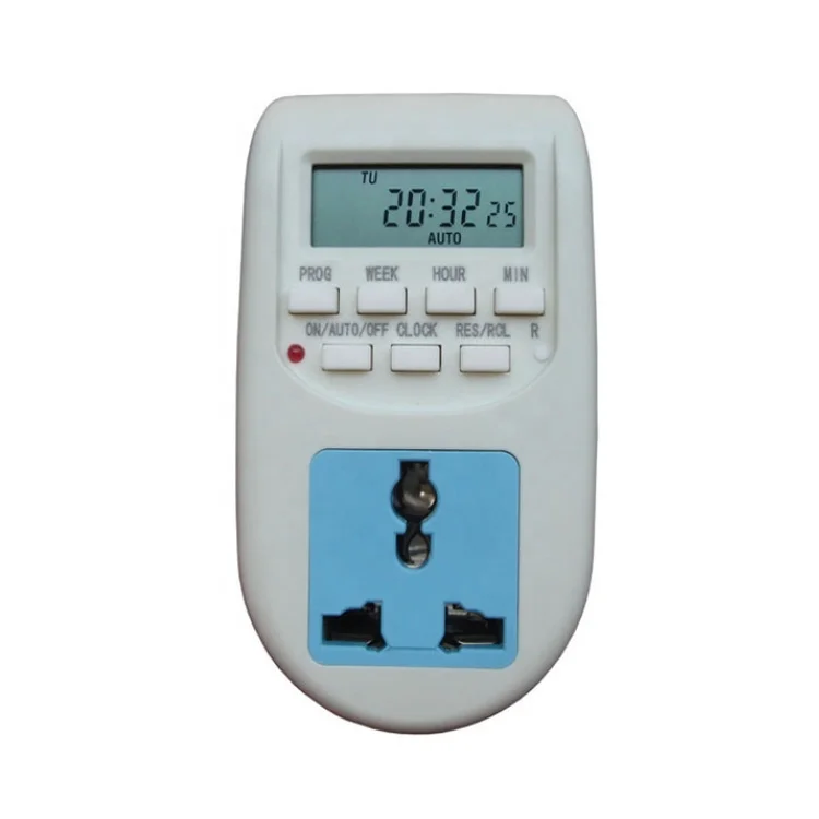 Кухонный Таймер Цифровой штепсельная вилка европейского стандарта AL-06 недельный программируемый электронный переключатель освещения настенный контроллера