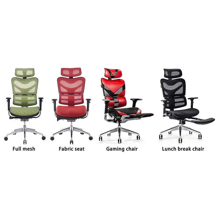 Modern Computer Mesh Office Chair 3D Armrest Adjustable High Back Ergonomic Chair Office