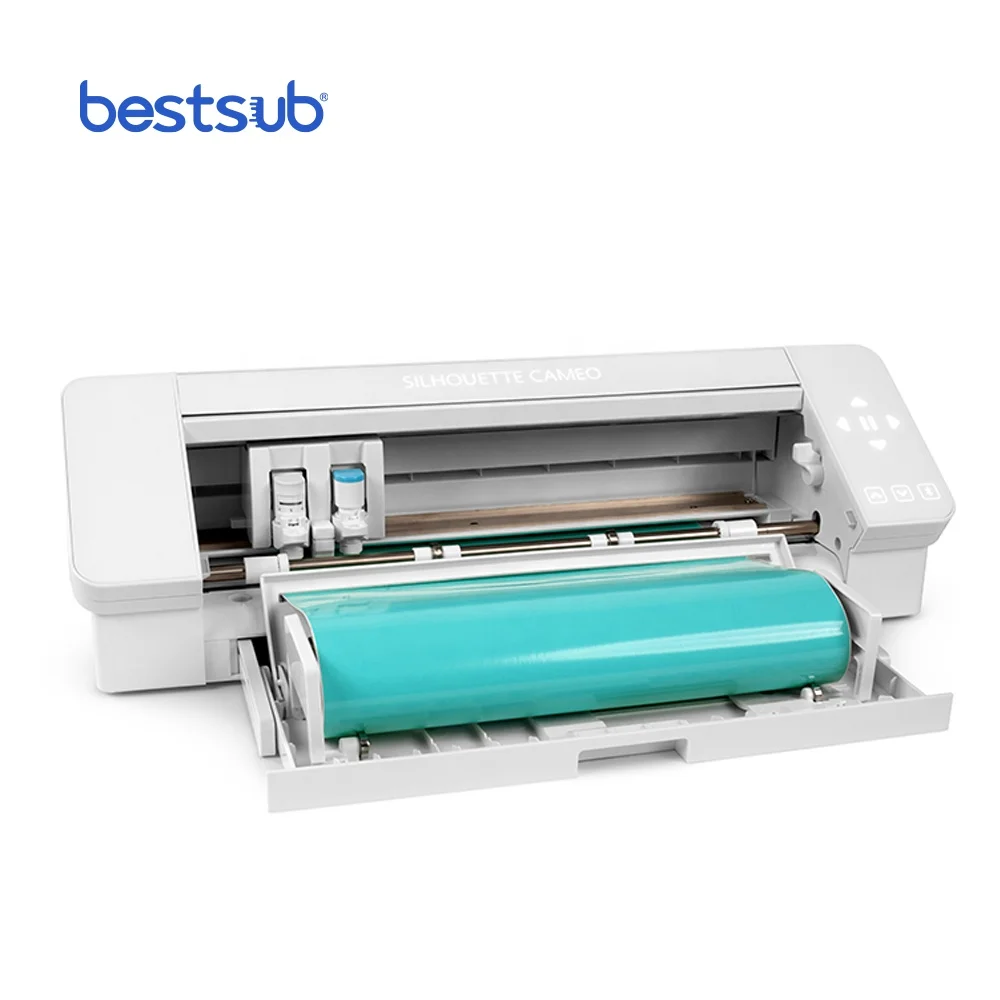  BestSub Cricut производитель пользовательских наклеек резак силуэт новейший плоттер CAMEO 4 бумага винил режущий