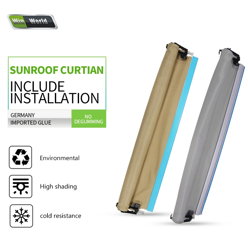 FK7BR519A02AC3AM1 Win World High quality auto sun shade car sunroof curtain for Ford Edge 2015-2018