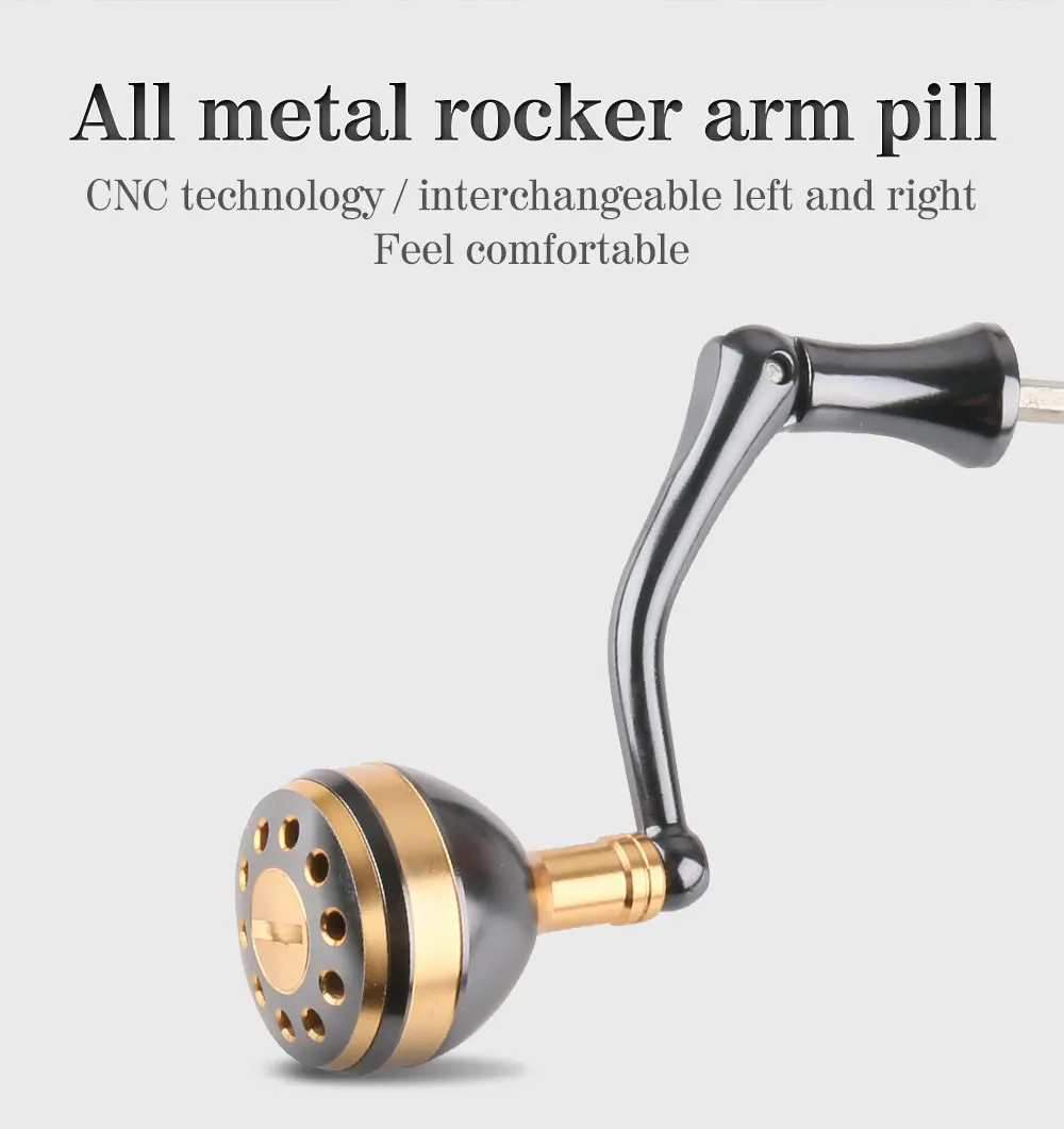 Deukio Fishing Tackle Sw2000-7000 Series Gapless Spinning Reel All Metal Long Distance Casting Lure Fishing Reel