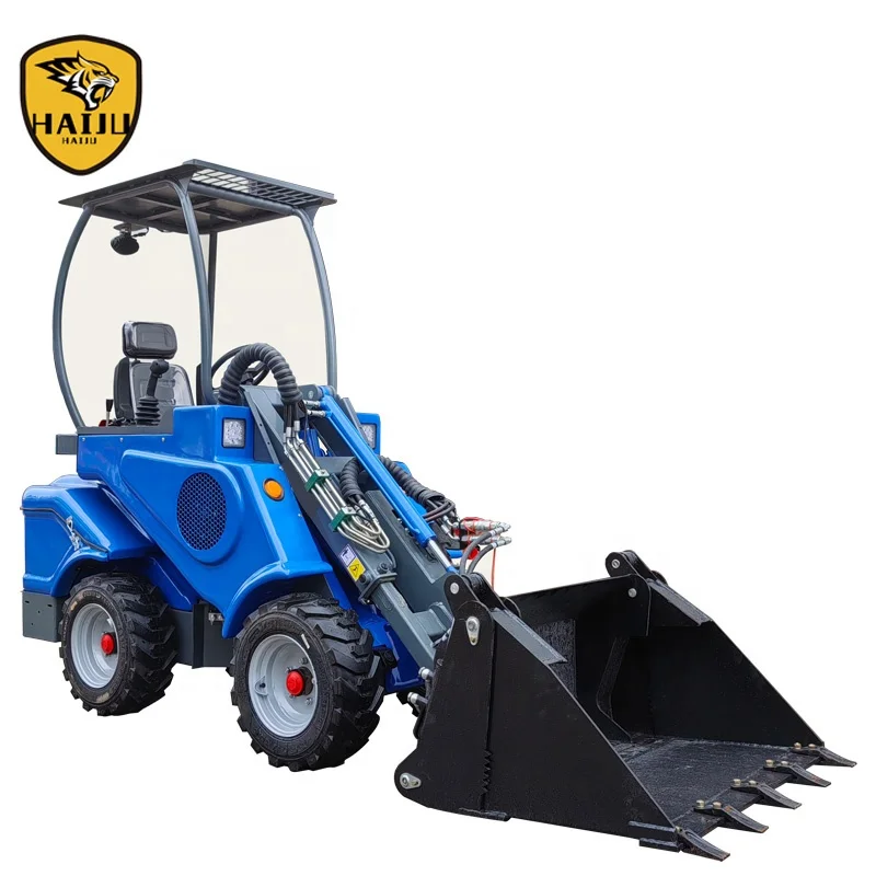 HAIJU EPA Euro V Tier Telescopic Mini Wheel Loader HJ620 With Kubota Perkins Engine 18.7KW 25HP Price
