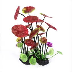 Aquarium Ornament Decorations H30cm Artificial Plastic Plant Fish Tank Accessories