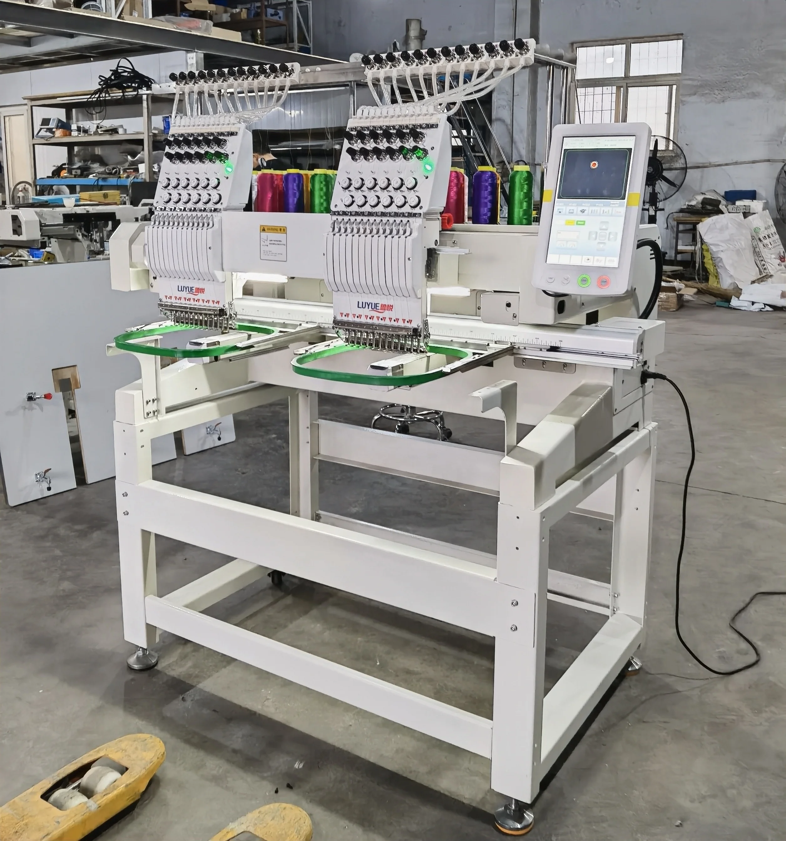 Best price embroidery machine 2/4/6/8 heads sell to African market