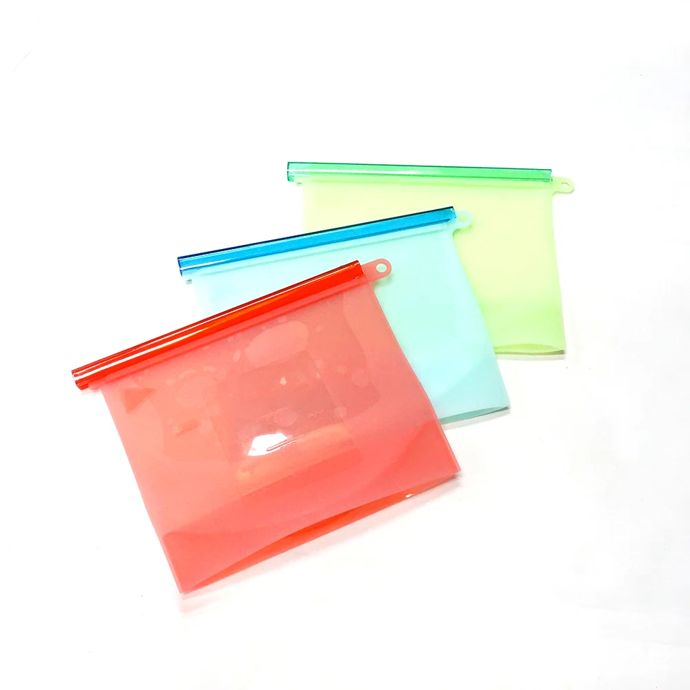 Silicone food preservation bag silicone breast milk bag food silicone bag