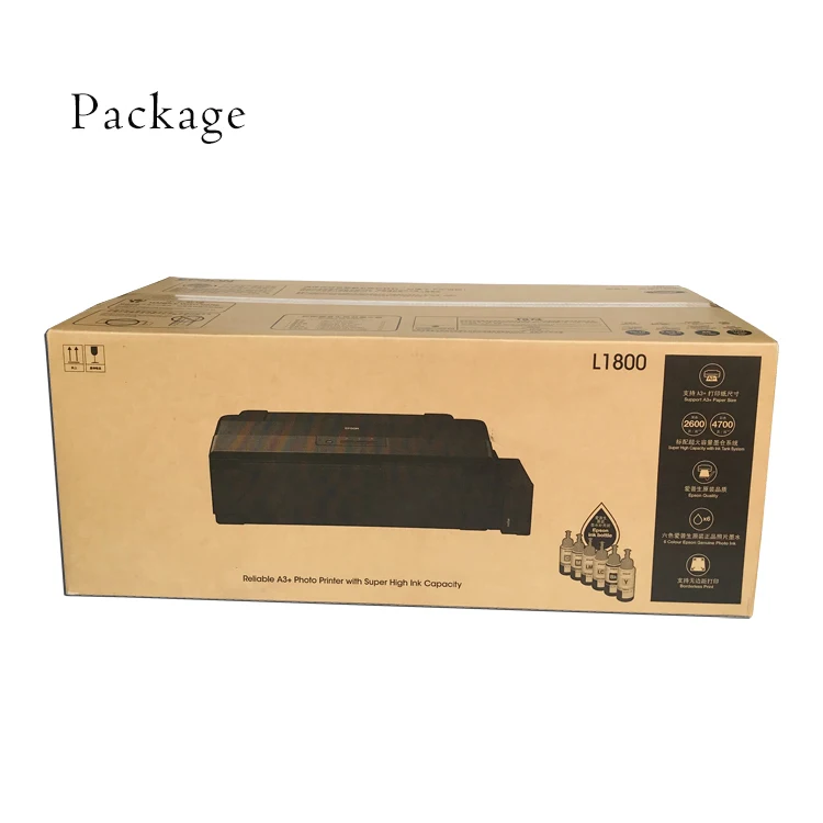 New hot sale 6 color A3 model photo printer sublimation printer inkjet printer for EPSON L1800