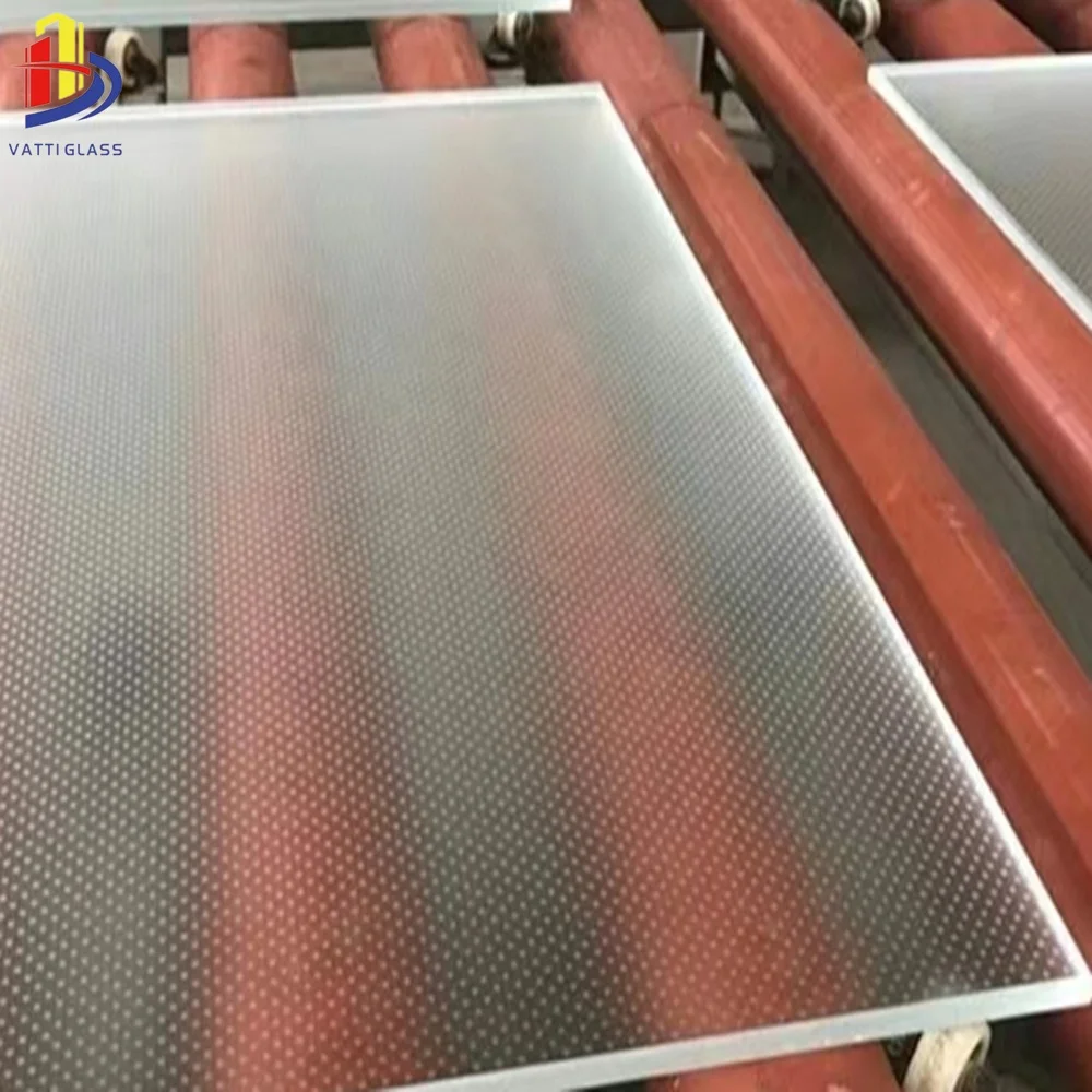 New Design Anti Skid Flooring Glass Anti Slip Temped Glass Stair Step