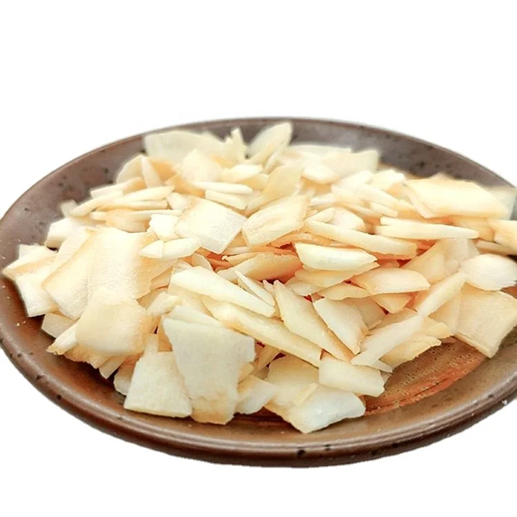 China Crispy Coconut Chip Snacks Roasted 100% Natural Dried Coconut chips