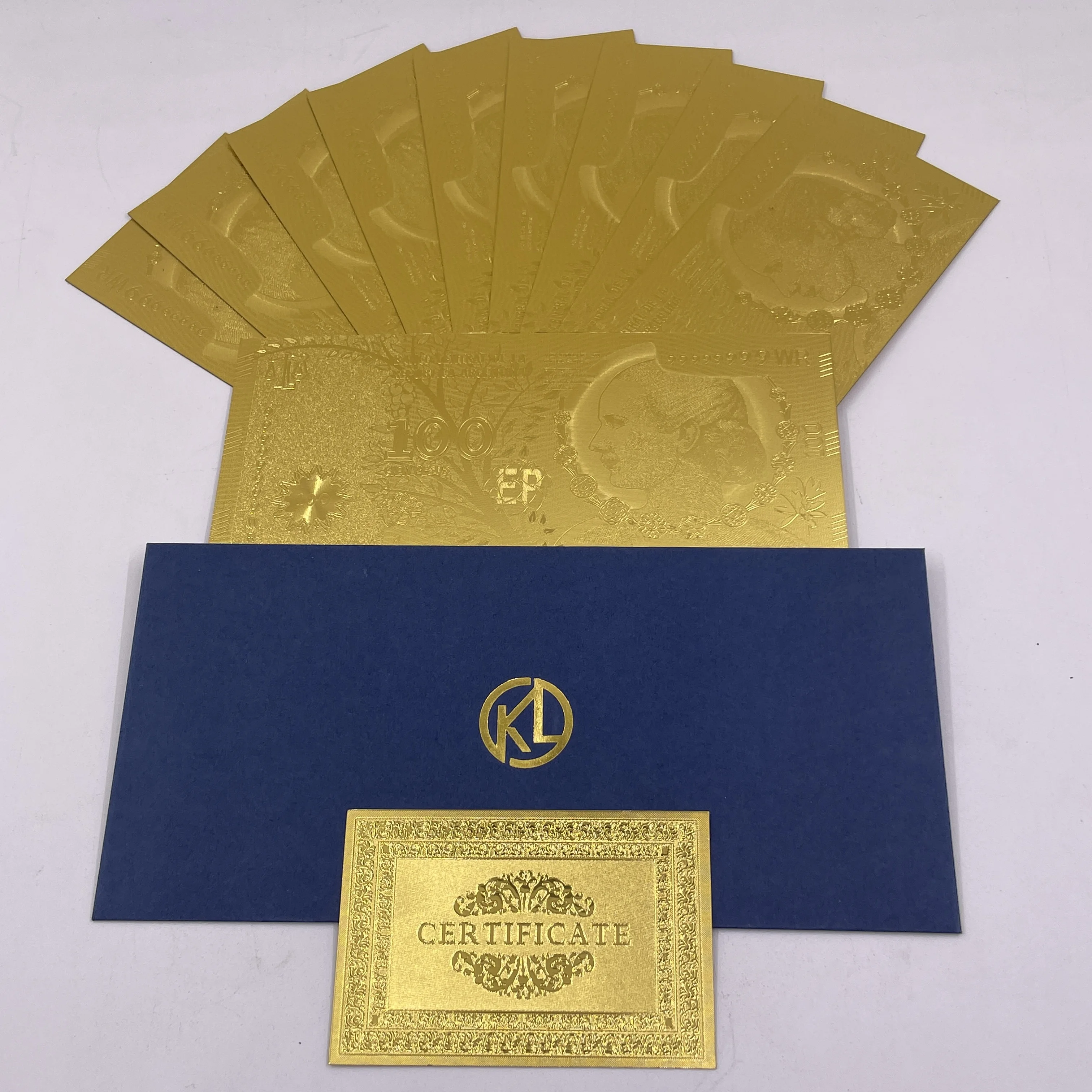 Free shipping Argentina money 100 ARS 24k gold plated foil banknote in stock
