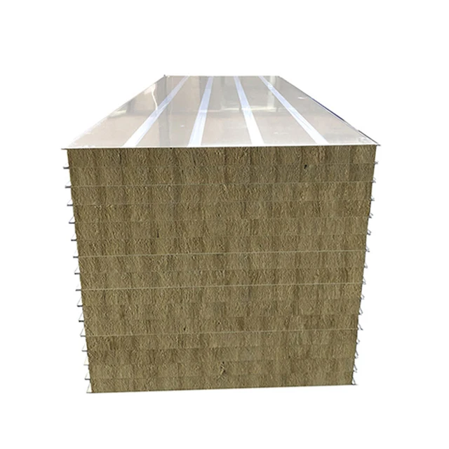 
Cheap price rock wool sandwich panel clean room ceiling for clean room project 