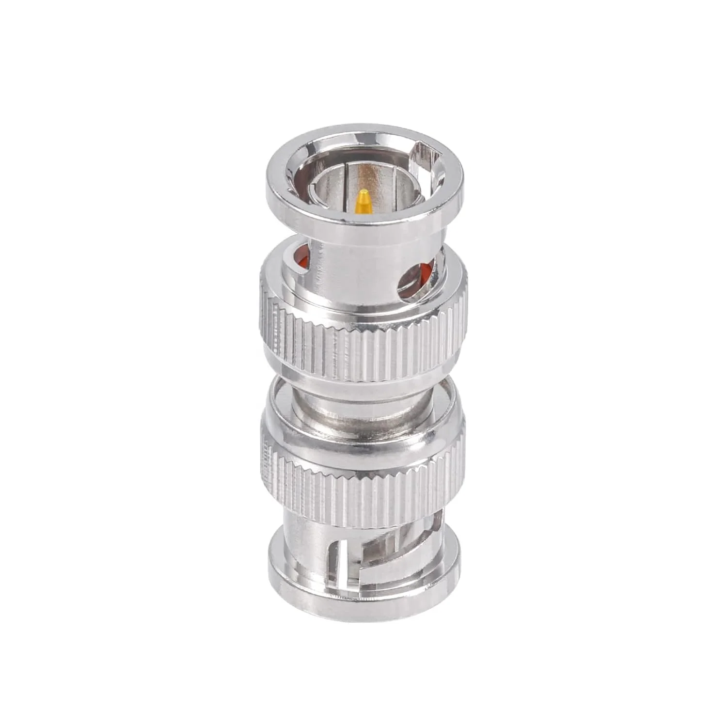 BNC Plug Male to Male Coaxial Coupler Straight Adapter Connector SDl BNC Cable Adapter BNC Male to Male