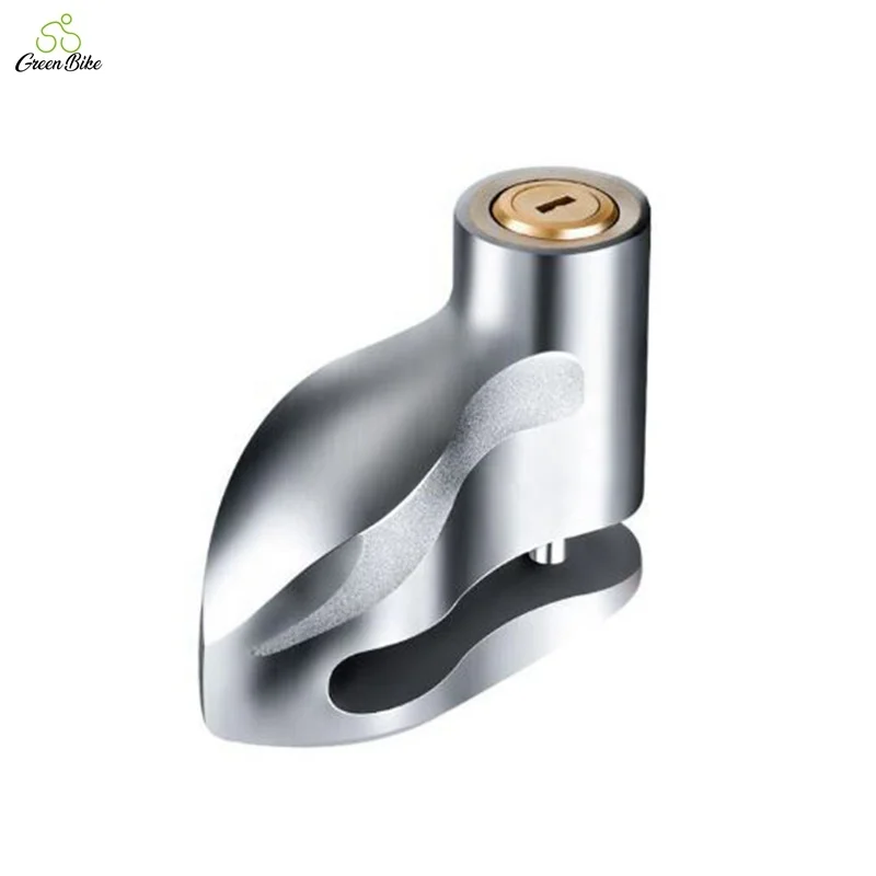 
Green Bike Anti-pry Solid Steel Motorcycle Disc Lock Waterproof Keyless Lock Anti-theft Brake Disc Lock 