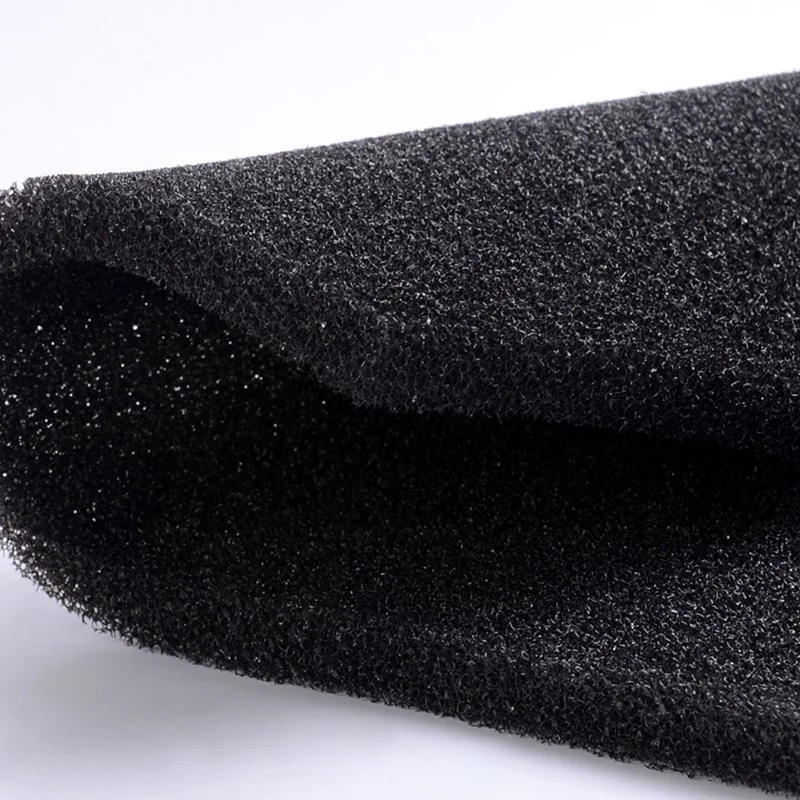 128x128x9mm Different Quality Activated Carbon Filter Sponge For 493 Solder Smoke Absorber ESD Fume Extractor