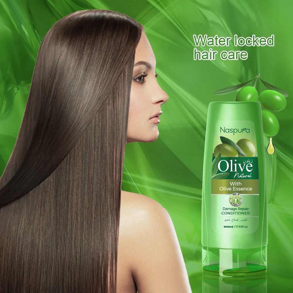 Olive Oil Conditioner Natural Organic Nourishing Repair Hair Conditioner Professional Private Label Olive Oil Hair Conditioner