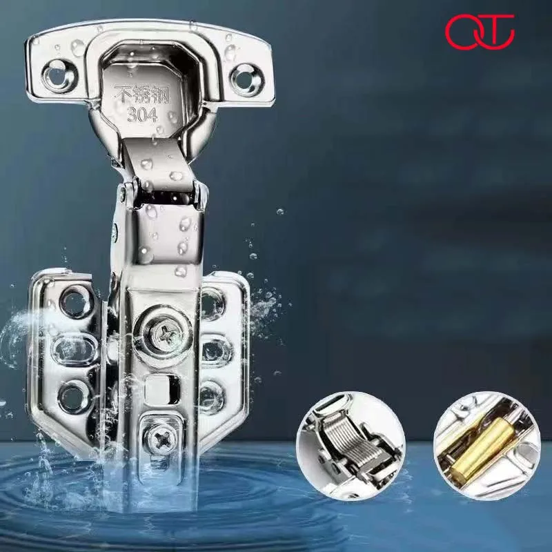 Hot Selling SS Welding Inseparable Cabinet Conceal Hinge For Gates