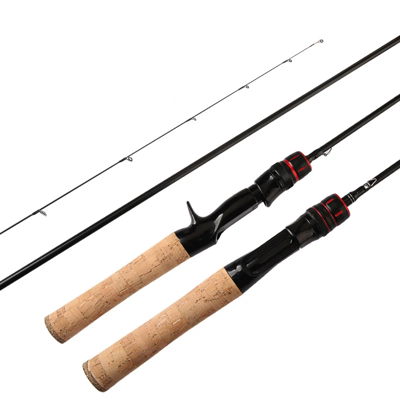 New fast action 1.5m/1.68m/1.8m/1.98m bass fishing rods  fiberglass fishing casting ultralight spinning