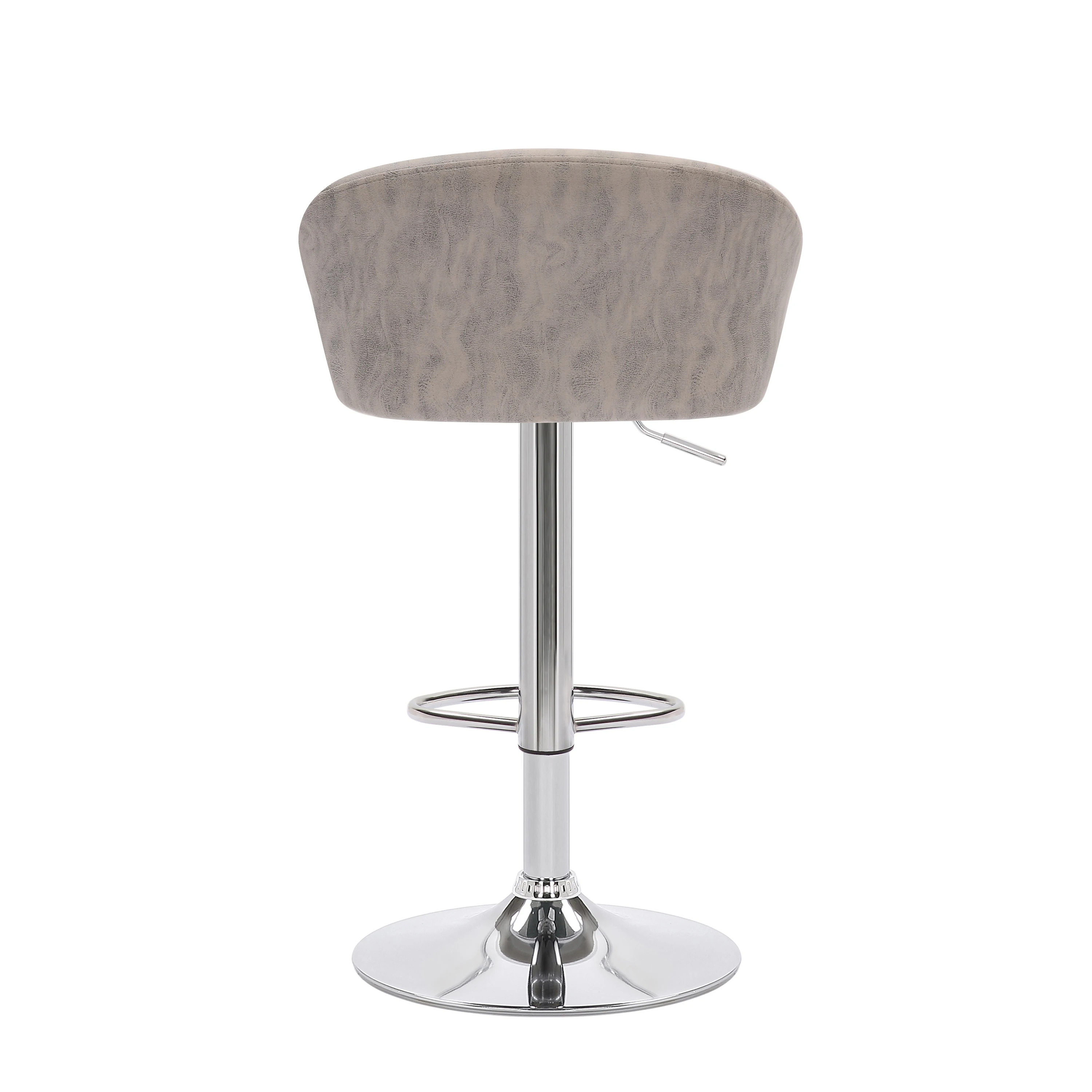 Wholesale PU seat bar chairs with metal legs silla de barbero stool set table rattan italia bertoia kichen luxury