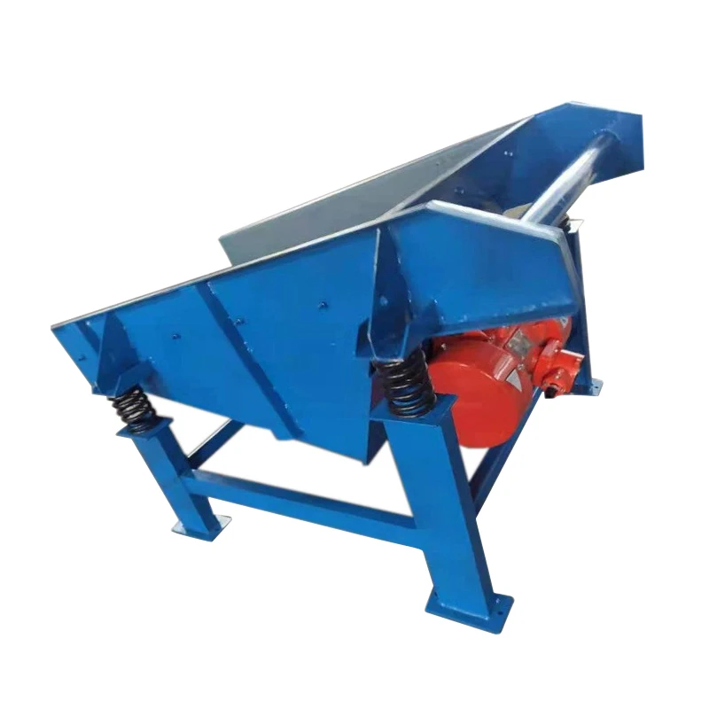 SHARPOWER High Efficiency mining manganese steel vibrating feeder equipment conveyor for stone jaw crusher