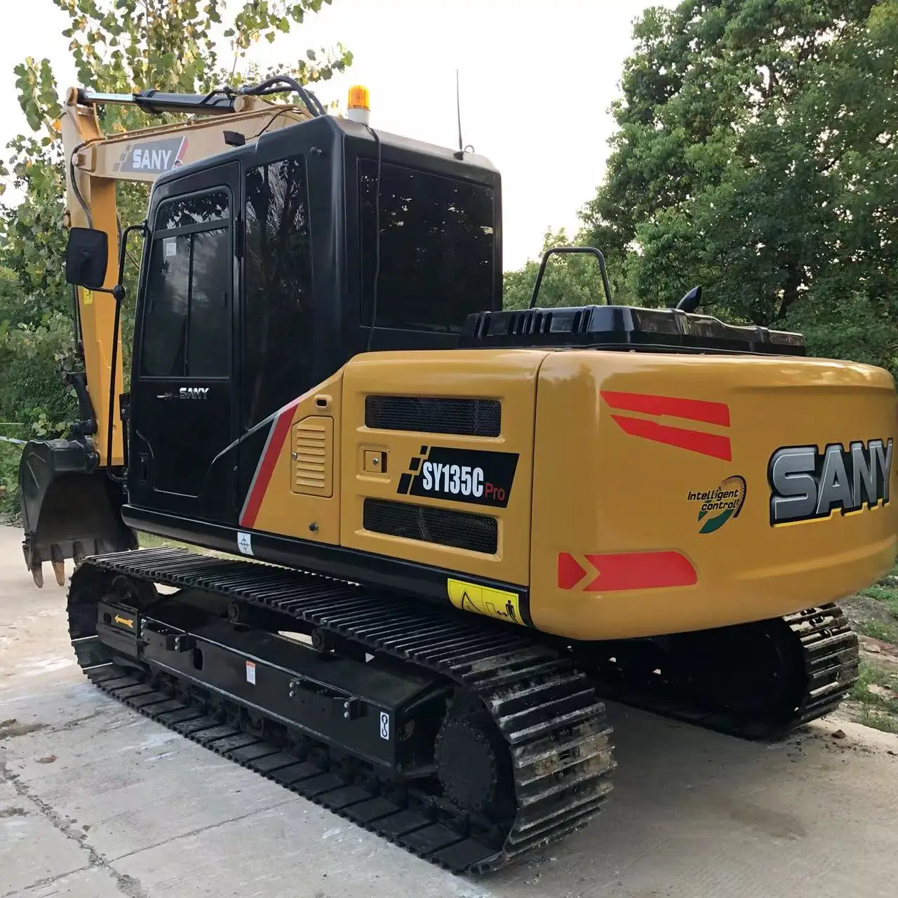 JUEFU китайский Sany SY135C экскаватор высокого качества sy135 Подержанные экскаваторы 14 тонн гидравлический гусеничный машина для продажи