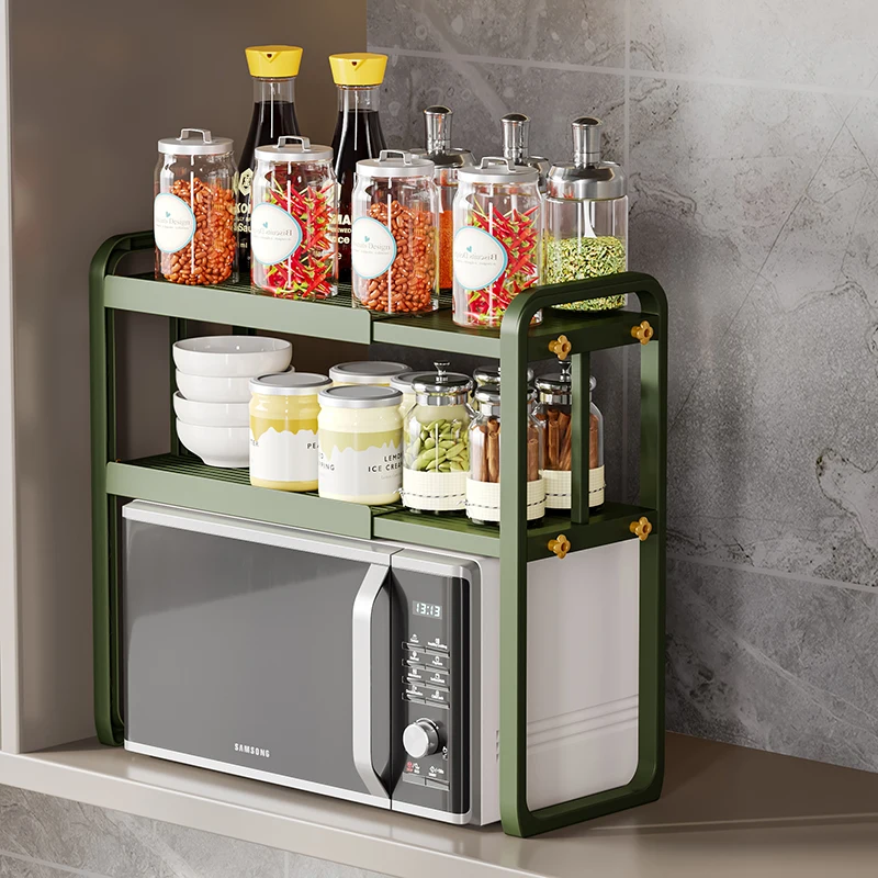 2-Tier Wire Storage Shelves, Shelving Units  , Steel Metal Storage Rack for Kitchen Pantry Closet Bathroom Laundry