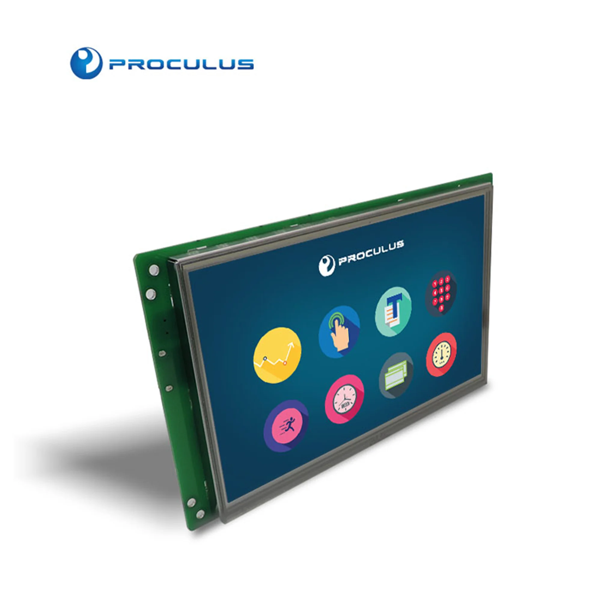  7 inch lcd uart display HMI module tft controller board flexible touch tablet