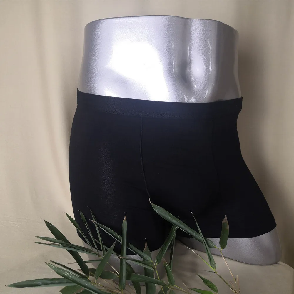 
sbamy customized mature male fashion style custom bamboo sexy men underwear bambu trunk 