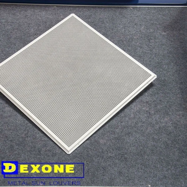 aluminum ceiling 600*600mm as office ceiling
