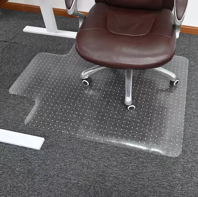 Коврик из ПВХ 90*120 с заклепками коврик для игр и офисных комнат водонепроницаемый Противоскользящий легко Очищаемый напольный